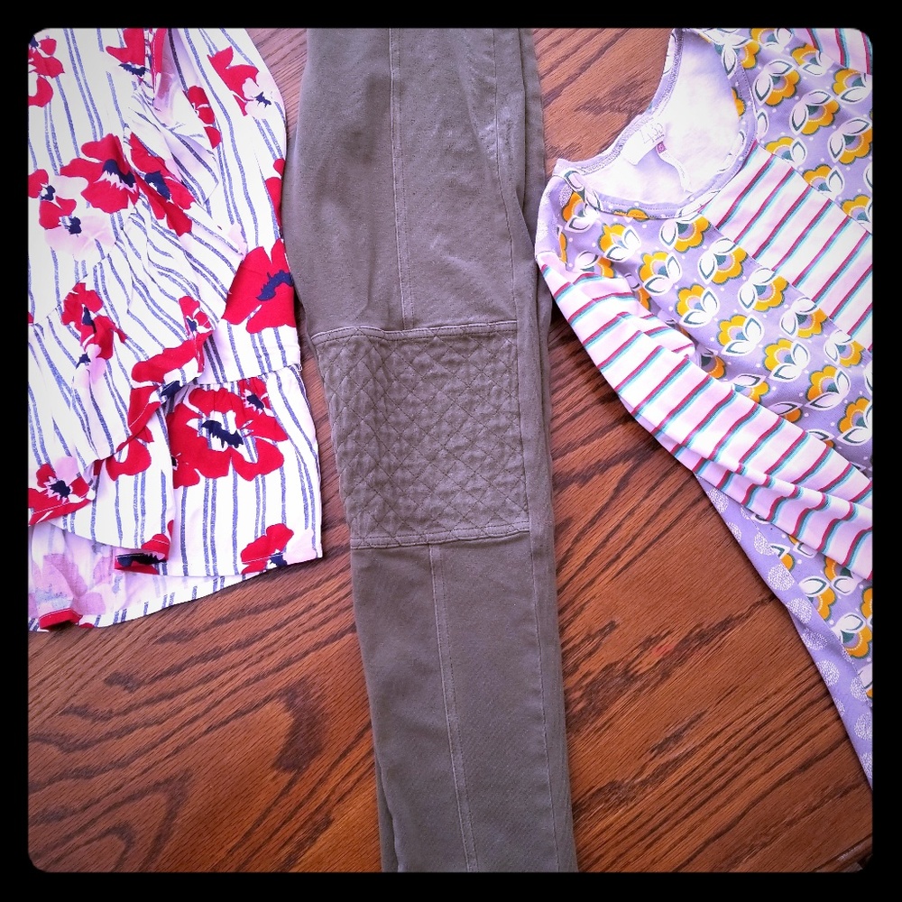 Matilda Jane army Green pant